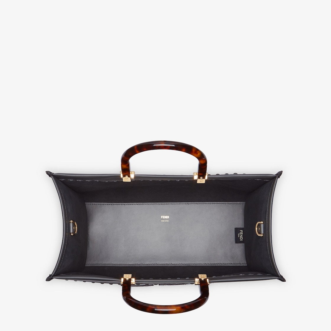 Fendi Sunshine Medium Snakeskin Shopping Bag - Image 4